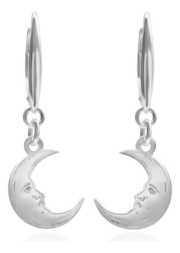 Anamora Aretes Mujer Plata 925 Loteria La Luna