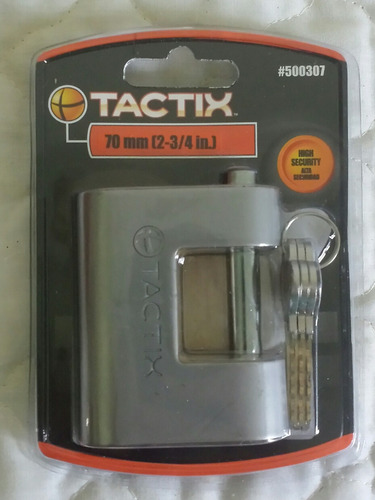 Candado Antizizalla Marca Tactix