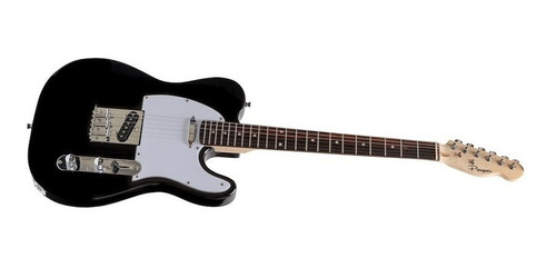 Guitarra Eléctrica Telecaster Parquer Negra C/funda