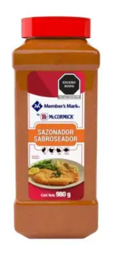 Sazonador Sabroseador Member's Mark By Mccormick 980 G