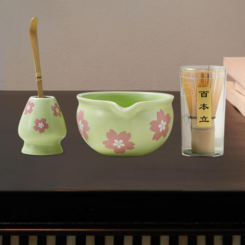 4 Piezas Set Matcha Bowl Para Del Té Ceremonía Estilo B