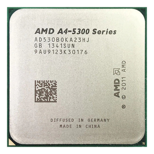 Procesador Amd A4 5300, 3.4 Ghz, doble núcleo, 65 W, socket Fm2