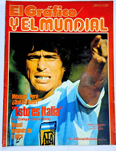  El Gráfico Y El Mundial N° 13 / 1978 / Daniel Passarella