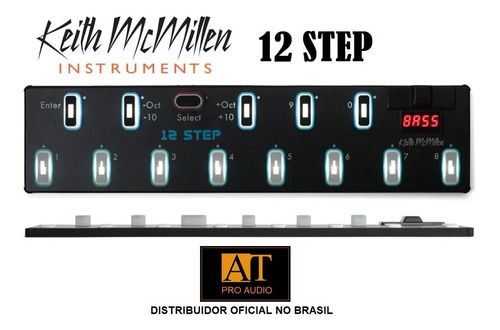 Keith Mcmillen 12 Step Pedal Footcontrol Midi Na At Proaudio