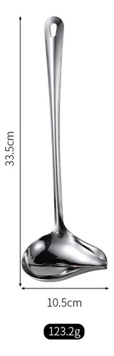 W Cucharón De Cuchara De Acero Inoxidable, Cucharón De