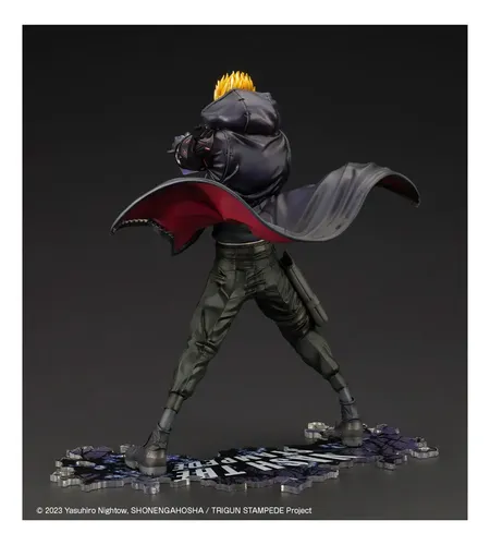 Kotobukiya Trigun Stampede Vash The Stampede Black Artfx J