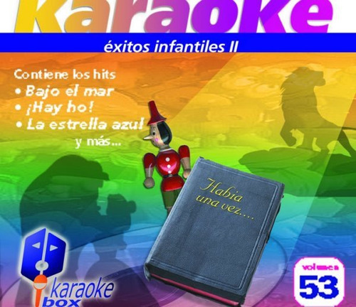 Cd+g Karaoke K-box Éxitos Infantiles Ii