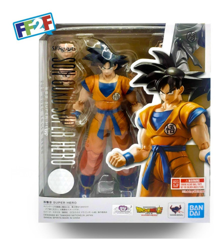 Goku Super Hero Figuarts Bandai (Usado)
