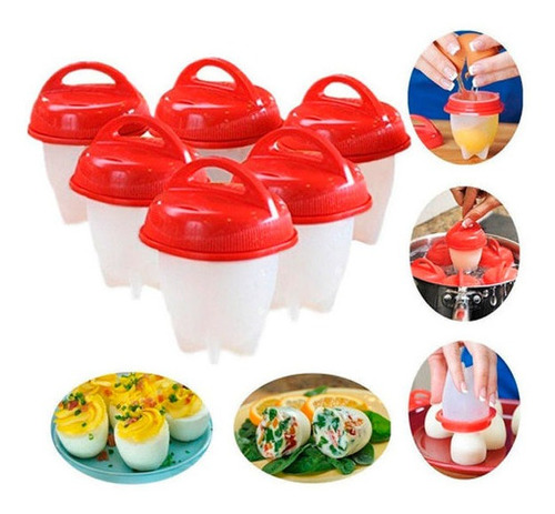 Moldes De Silicona Para Hervir Huevos Cocina