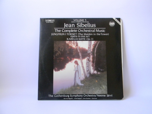 Jean Sibelius Vol. 5 Jungfrun I Tornet Lp Vinilo