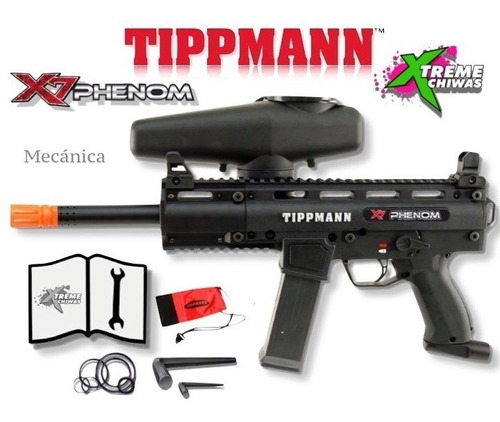 Marcadora Tippmann X7 Phenom Mecanica Gotcha Paintball Xtrem