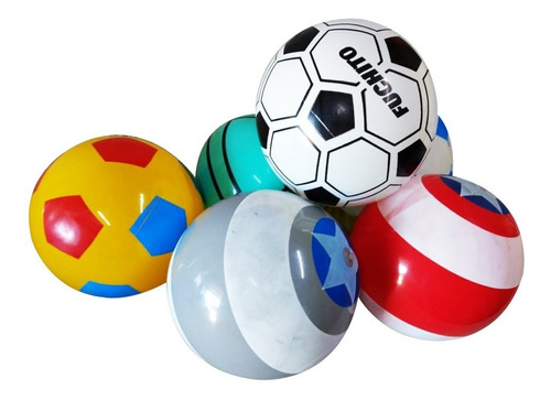 40 Pelotas Plástico Futbol Niño Niña Para Fiestas Regalo