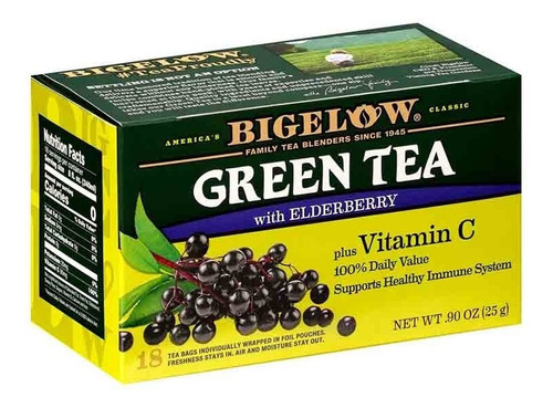 Bigelow Té Verde Sauc Vitamin C