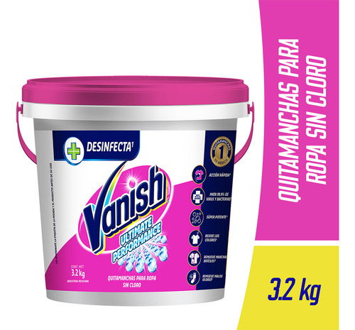 Vanish® Ultimate Performance Quitamanchas En Polvo 3.2 Kg