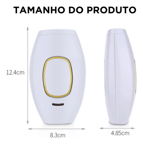 Depilador A Laser De Pelos Indolor Cabo Usb + Brinde