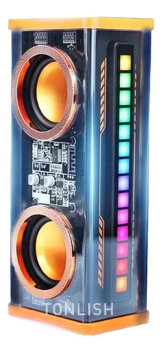 Parlante Rgb Pro Vintage Portátil Bluetooth Recargable