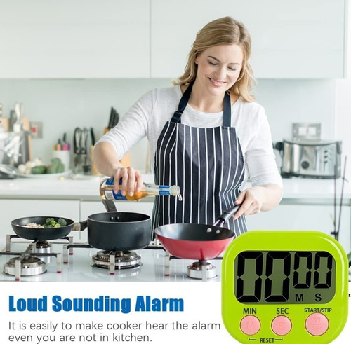 Timer Digital Cocina Reloj Temporizador