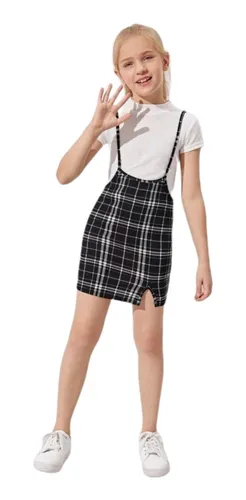 Shein vestidos online de cuadros