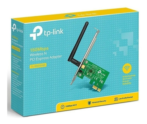 Placa De Red Wifi Pci-express Tp-link Tl-wn781nd Palermo