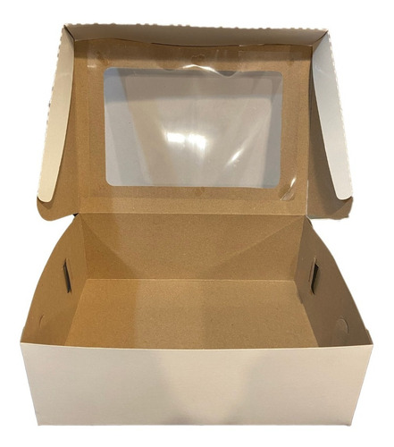 Caja Grande 26x19x10 C/visor (x50u) Desayunos Sandwichs Pbs