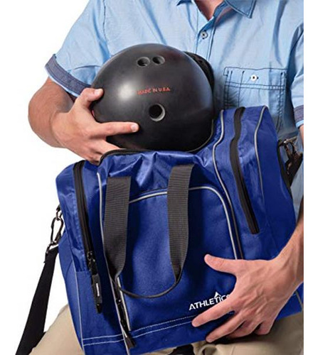 Athletico - Bolsa De Bolos Para Una Sola Bola, Bolsa De Mano