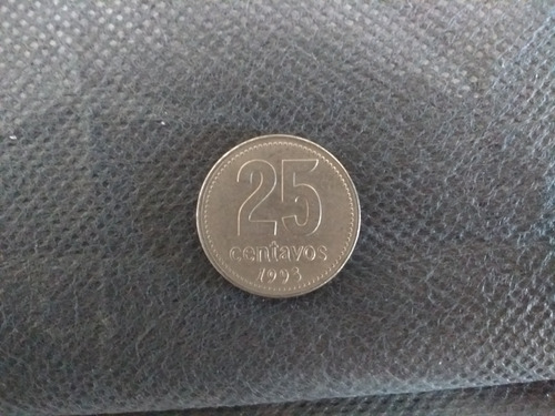 Moeda 25 Centavos Argentina 1993