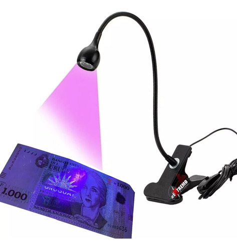 Lampara Ultra Violeta Detector Billetes Falsos Secado Uñas