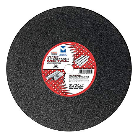 Ruedas De Corte Para Metal Mercer Industries 603010, 12 PuLG