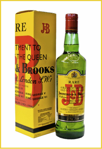 Whisky J&b Rare 750ml Con Estuche Jb Buen Chupi Zona Norte