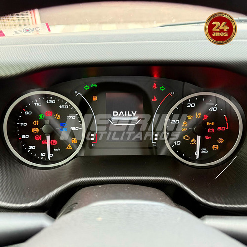 Iveco Daily 35-160 Cs Baú Completa 2023 Muito Nova 14881km