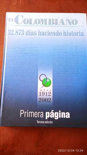 El Colombiano, Selección De Las Portadas 1912 A 2002