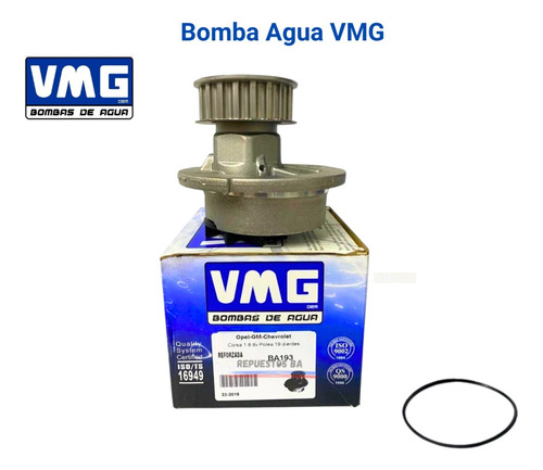 Kit Distribucion Chevrolet Meriva 1.8 8v Termostato + Bomba