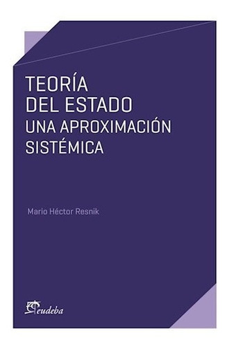 Teoría Del Estado - Resnik, Mario Héctor (papel)