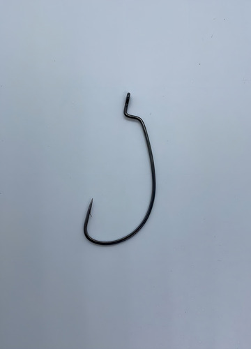Pesca Anzuelo Sz 4/0 Wide Gap Worm Lombriz Caña Linea Bass