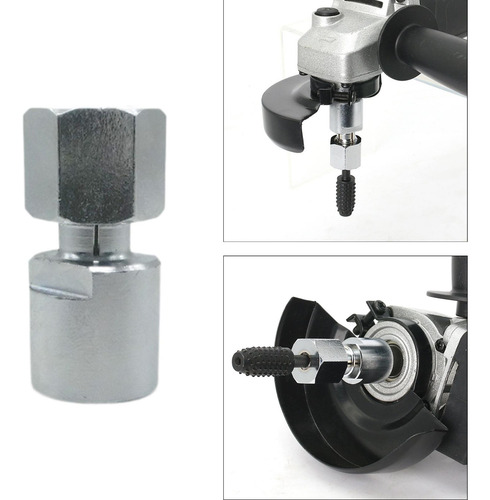 Adaptador De Amoladora , Rosca M10 A Amoladora Recta, Kit De