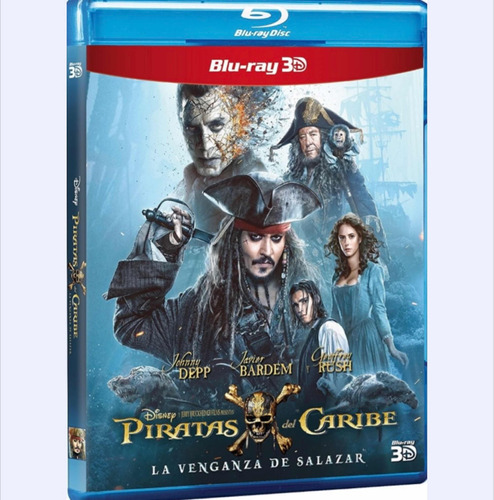 Piratas Del Caribe - La Venganza De Salazar 3d Bluray