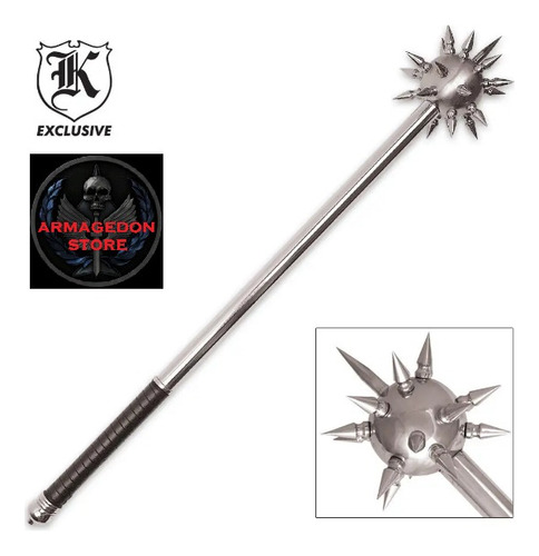Mazo Medieval Con Puntas Maza Con Picos Caballeria Cruzadas (Usado)
