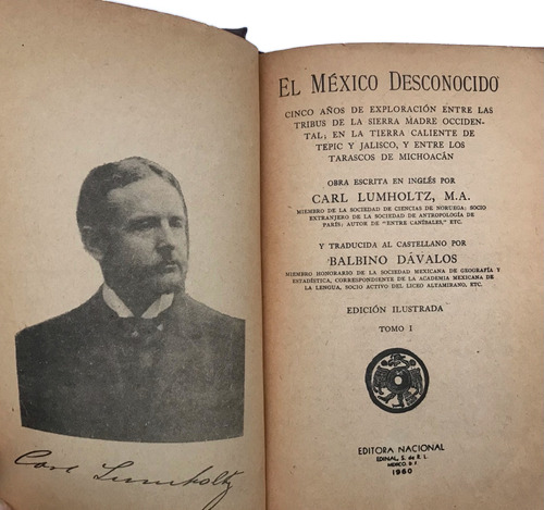 México Desconocido, El Lumholtz, C, Tomos I Y Ii (Usado)
