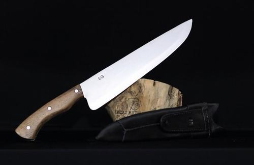 Cuchillo Artesanal Sierra Grande Acero Quirúrgico Hoja 25 Cm