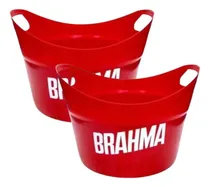 Comprar 2 Fraperas Hielera Balde Hielo Plastica Bares Resto Brahma