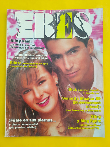 Alix Raul Araiza Revista Eres 1989 Caifanes Pandora Meg Ryan