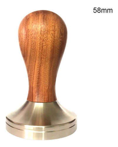 Tamper De Café Expreso De Madera De 58 Mm 51 Mm/58 Mm Acero