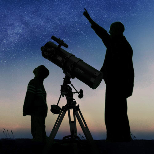 Refletor Newtoniano Telescope Solomark 130eq Para Adultos