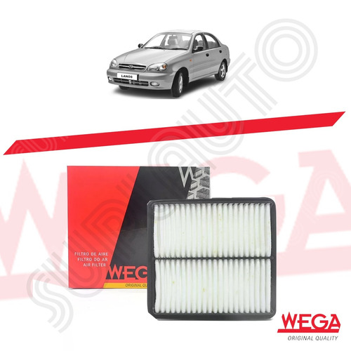 Filtro De Ar Daewoo Lanos 1.6 16v 1997/ Fap385 Wega