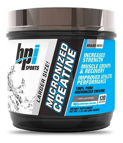 Creatina Micronizada 600 G Bpi Sports + Shaker