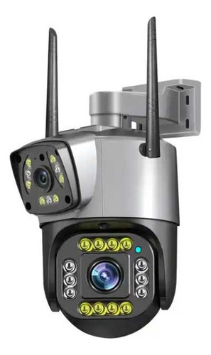 Cámara Ip Wifi 4mp Ptz Para Exterior App V380 Pro