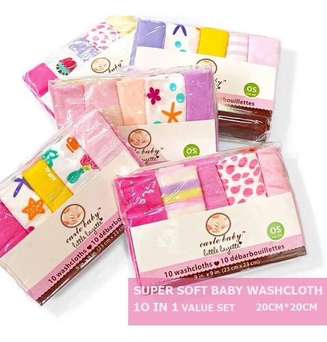 Set 10 Babitas Estampadas  - Bebés Y Niños