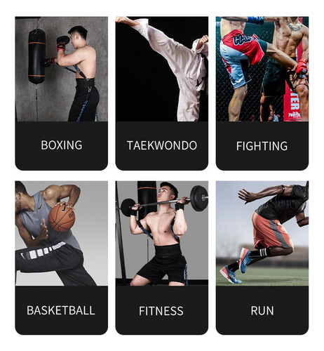 Ligas De Resistencia Bandas Elasticas Para Entrenamiento Ejercicios Fitness Velocidad De Boxeo