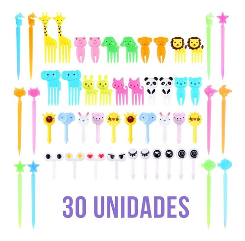 Set 30 Tenedores Niño Lonchera - Unidad a $1066