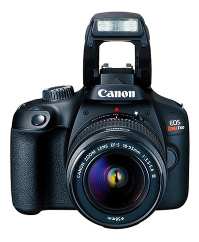  Canon Eos Rebel T100 Color Negro, 18mpx, Ef-18-55mm, Wifi